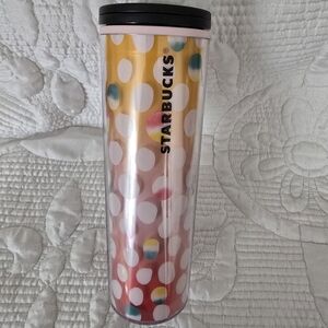 Starbucks NEW Multicolor Polka Dot Tumbler